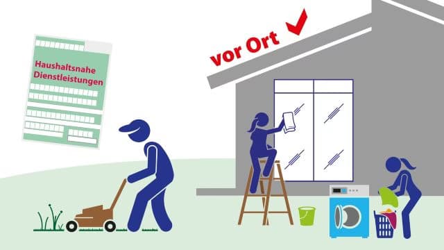 Haushaltsnahe Dienstleistungen absetzen: Entscheidend ist, wo sie stattfinden
