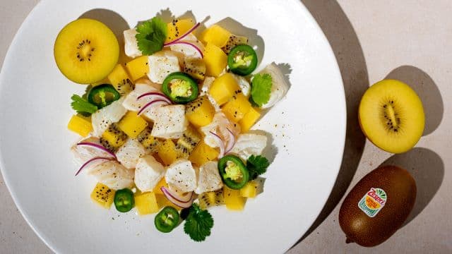 Die Kiwi sorgt für Sommerfeeling