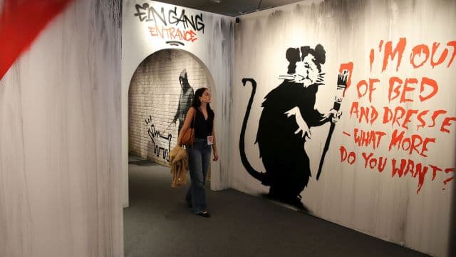 „House of Banksy Leipzig“: Die neue Pop-Up-Ausstellung in Leipzig