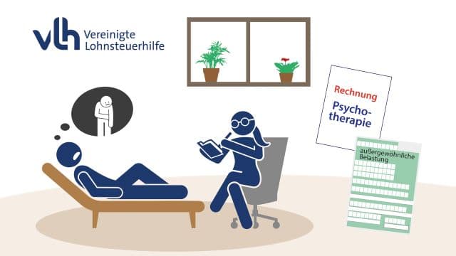 Selbst bezahlte Psychotherapie von der Steuer absetzen